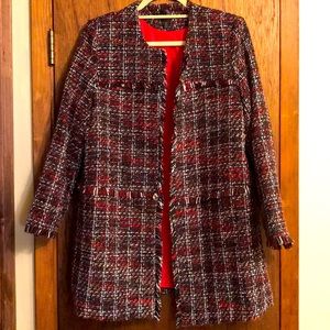 Rafaella Muti-Color Tweed Coat